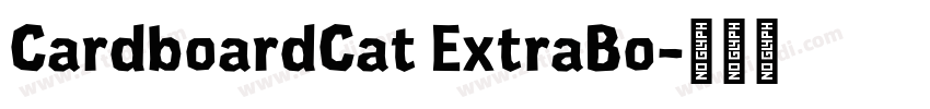 CardboardCat ExtraBo字体转换